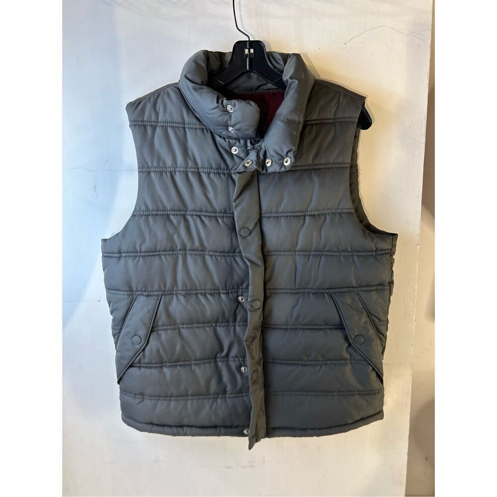 Gap Puffer Vest Gray Size Small Womens Rn#54023